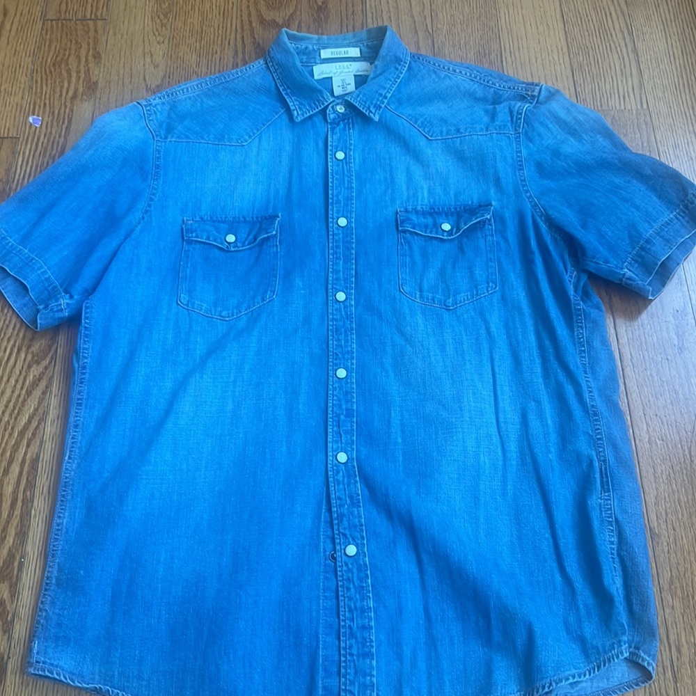 H&M denim shirt